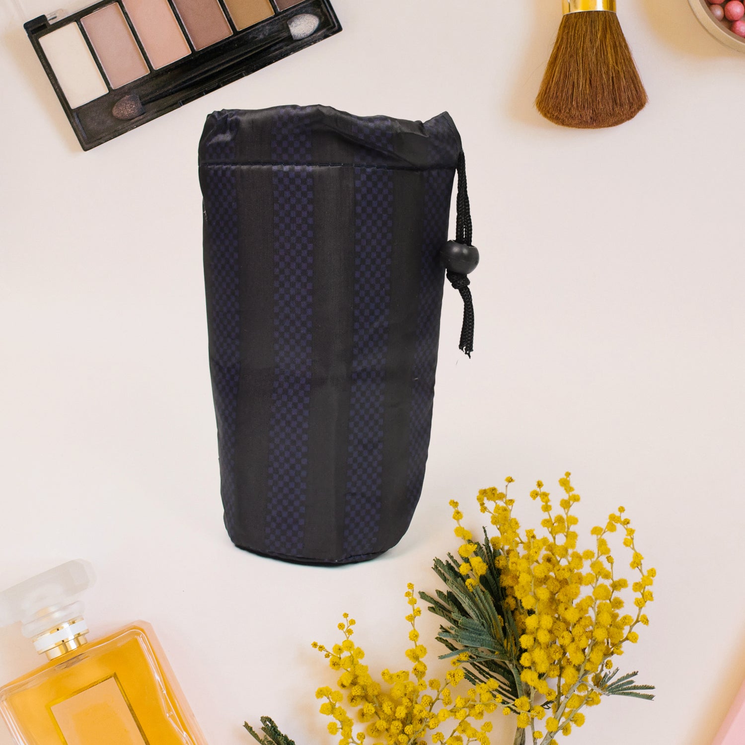 Rope Pencil Pouch in a natural setting, showcasing its versatile design.